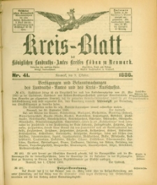 Kreis-Blatt des Königlichen Landraths-Amtes Kreises Löbau. z Neumark, 1886, nr 41