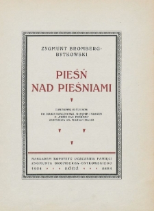 Pieśń nad Pieśniami