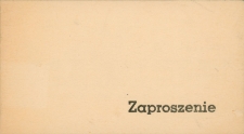 Zaproszenie