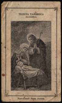 Trzecia tajemnica (radosna)