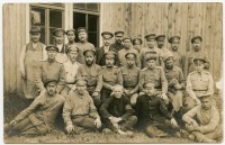 Oficerowie carscy w obozie jenieckim Preussisch Holland (Pasłęk) [3]