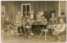 Jeńcy w obozie jenieckim w Preussisch Holland (Pasłęk) [3]