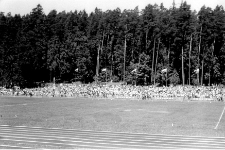 [Zawody sportowe na Stadionie Leśnym w Olsztynie]