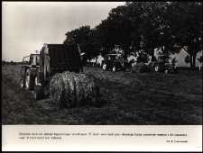 Zmienna aura nie sprzyja tegorocznym sianokosom : o ilości zebranych pasz decyduje liczba sprawnych maszyn i ich nowoczesność : a z tym wciąż nie najlepiej