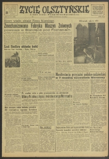 Życie Olsztyńskie : pismo ziemi warmińsko-mazurskiej, 1952, nr 17