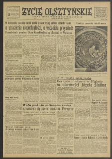 Życie Olsztyńskie : pismo ziemi warmińsko-mazurskiej, 1952, nr 20