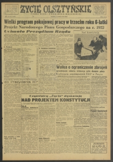 Życie Olsztyńskie : pismo ziemi warmińsko-mazurskiej, 1952, nr 31