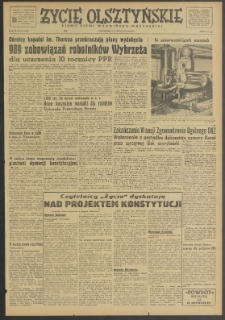 Życie Olsztyńskie : pismo ziemi warmińsko-mazurskiej, 1952, nr 33