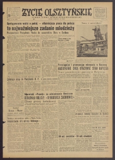 Życie Olsztyńskie : pismo ziemi warmińsko-mazurskiej, 1951, nr 213