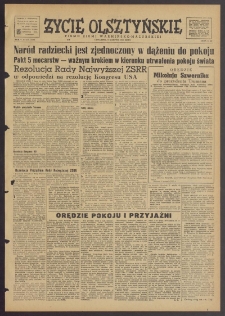Życie Olsztyńskie : pismo ziemi warmińsko-mazurskiej, 1951, nr 214