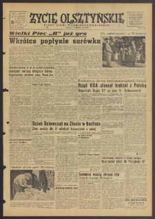 Życie Olsztyńskie : pismo ziemi warmińsko-mazurskiej, 1951, nr 216