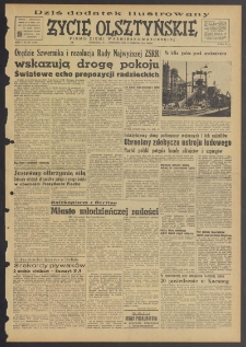 Życie Olsztyńskie : pismo ziemi warmińsko-mazurskiej, 1951, nr 217
