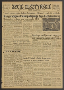 Życie Olsztyńskie : pismo ziemi warmińsko-mazurskiej, 1951, nr 262