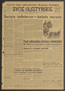 Życie Olsztyńskie : pismo ziemi warmińsko-mazurskiej, 1951, nr 269