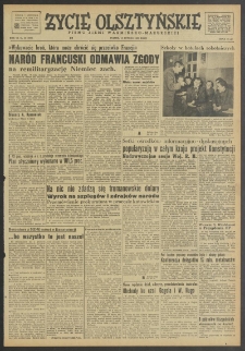 Życie Olsztyńskie : pismo ziemi warmińsko-mazurskiej, 1952, nr 40