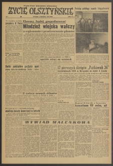 Życie Olsztyńskie : pismo ziemi warmińsko-mazurskiej, 1954, nr 4