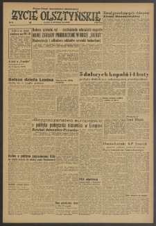 Życie Olsztyńskie : pismo ziemi warmińsko-mazurskiej, 1954, nr 13