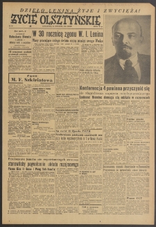 Życie Olsztyńskie : pismo ziemi warmińsko-mazurskiej, 1954, nr 18