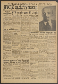 Życie Olsztyńskie : pismo ziemi warmińsko-mazurskiej, 1954, nr 18