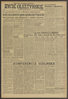 Życie Olsztyńskie : pismo ziemi warmińsko-mazurskiej, 1954, nr 22