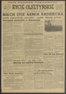 Życie Olsztyńskie : pismo ziemi warmińsko-mazurskiej, 1952, nr 48