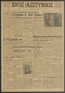 Życie Olsztyńskie : pismo ziemi warmińsko-mazurskiej, 1952, nr 50