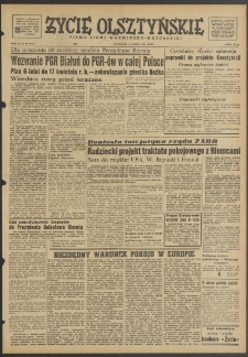 Życie Olsztyńskie : pismo ziemi warmińsko-mazurskiej, 1952, nr 63