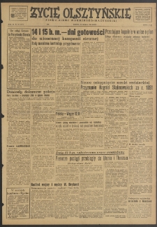 Życie Olsztyńskie : pismo ziemi warmińsko-mazurskiej, 1952, nr 65