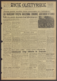 Życie Olsztyńskie : pismo ziemi warmińsko-mazurskiej, 1952, nr 69