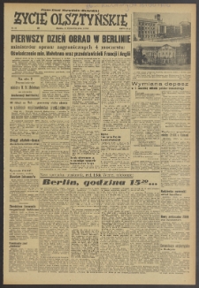 Życie Olsztyńskie : pismo ziemi warmińsko-mazurskiej, 1954, nr 23