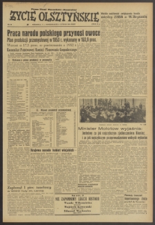 Życie Olsztyńskie : pismo ziemi warmińsko-mazurskiej, 1954, nr 33