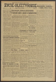 Życie Olsztyńskie : pismo ziemi warmińsko-mazurskiej, 1954, nr 38