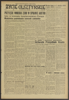 Życie Olsztyńskie : pismo ziemi warmińsko-mazurskiej, 1954, nr 40