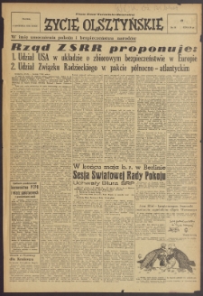 Życie Olsztyńskie : pismo ziemi warmińsko-mazurskiej, 1954, nr 79