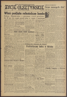 Życie Olsztyńskie : pismo ziemi warmińsko-mazurskiej, 1954, nr 86