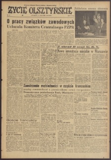 Życie Olsztyńskie : pismo ziemi warmińsko-mazurskiej, 1954, nr 90