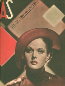 As : ilustrowany magazyn tygodniowy, 1936 (R. 2), nr 43