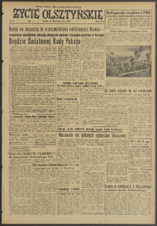 Życie Olsztyńskie : pismo ziemi warmińsko-mazurskiej, 1954, nr 282