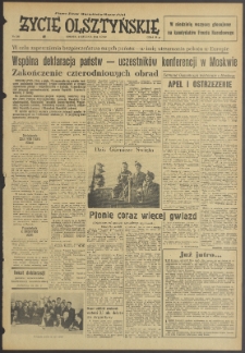 Życie Olsztyńskie : pismo ziemi warmińsko-mazurskiej, 1954, nr 289