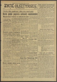 Życie Olsztyńskie : pismo ziemi warmińsko-mazurskiej, 1954, nr 292