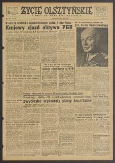 Życie Olsztyńskie : pismo ziemi warmińsko-mazurskiej, 1952, nr 76