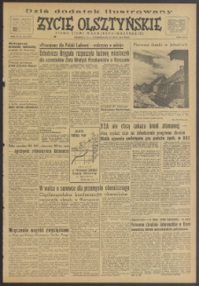 Życie Olsztyńskie : pismo ziemi warmińsko-mazurskiej, 1952, nr 119