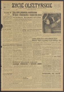 Życie Olsztyńskie : pismo ziemi warmińsko-mazurskiej, 1952, nr 120