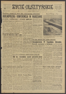 Życie Olsztyńskie : pismo ziemi warmińsko-mazurskiej, 1952, nr 138