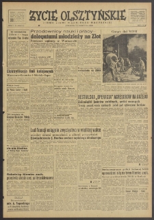 Życie Olsztyńskie : pismo ziemi warmińsko-mazurskiej, 1952, nr 140