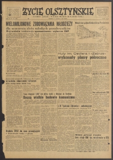 Życie Olsztyńskie : pismo ziemi warmińsko-mazurskiej, 1952, nr 144