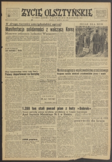 Życie Olsztyńskie : pismo ziemi warmińsko-mazurskiej, 1952, nr 153