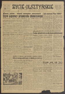 Życie Olsztyńskie : pismo ziemi warmińsko-mazurskiej, 1952, nr 154