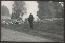 [Witold Szwajkowski w Bieszczadach]