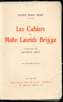 Les cahiers de Malte Laurids Brigge